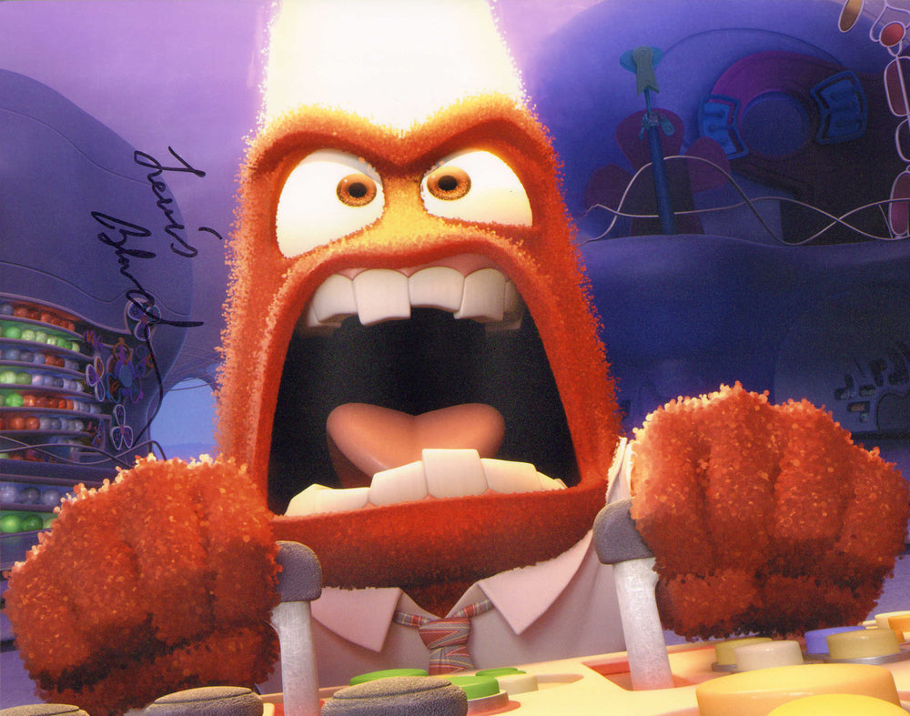 Lewis Black as Anger in Disney Pixar Inside Out Signed 11x14 Photo