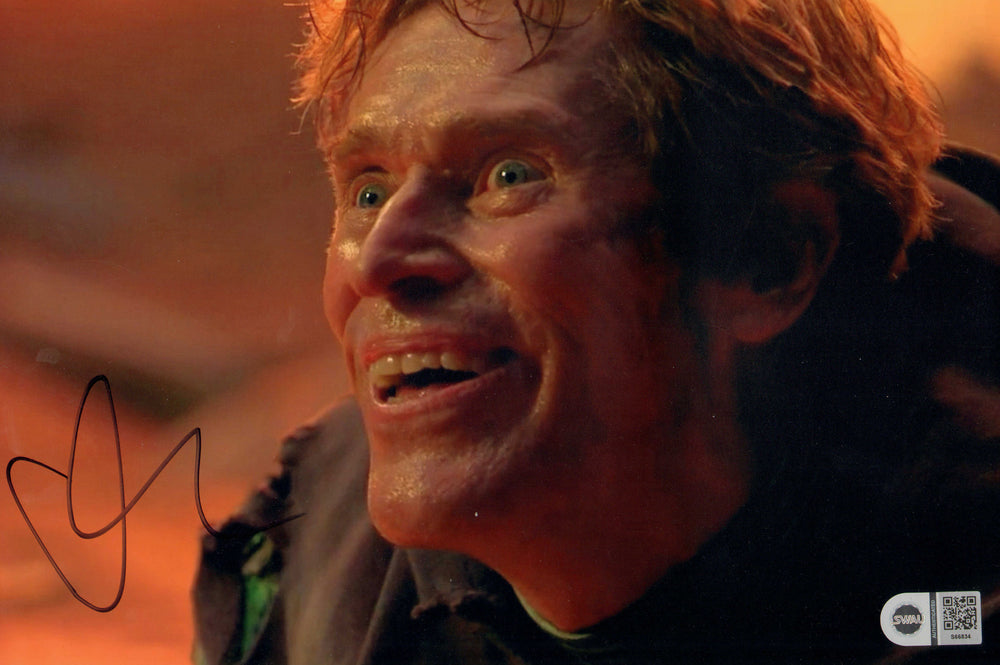 Willem Dafoe as Norman Osborn in Spider-Man: No Way Home (SWAU) Signed 8x12 Photo
