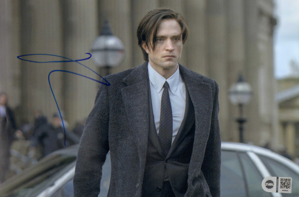 Robert Pattinson as Bruce Wayne / Batman in The Batman (SWAU) Signed 8x12 Photo