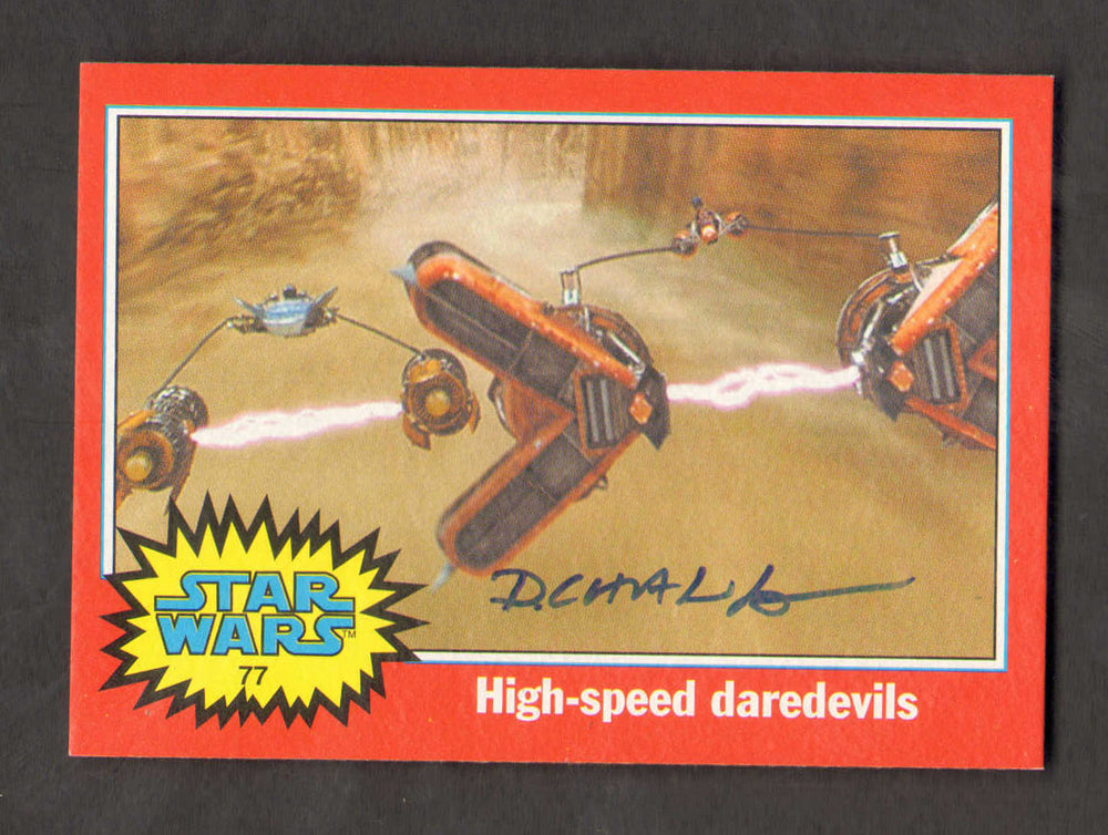 Doug Chiang Concept Artist of Star Wars Episode I: The Phantom Menace Signed Topps Trading Card #5