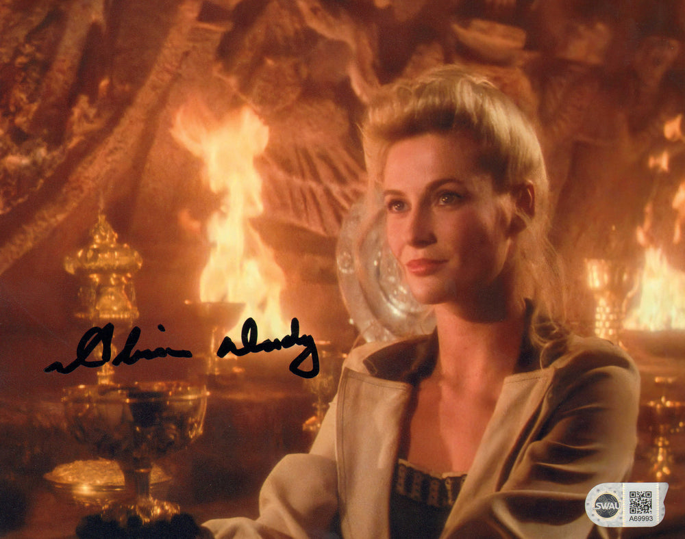 Alison Doody as Elsa Choosing the Grail in Indiana Jones & the Last Crusade (SWAU) Signed 8x10 Photo