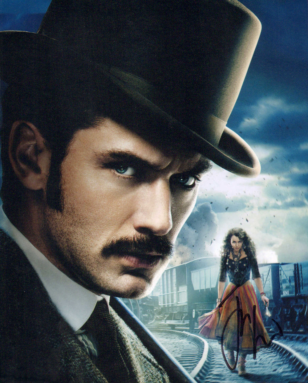 Jude Law as Dr. John Watson in Sherlock Holmes: A Game of Shadows Signed 8x10 Photo