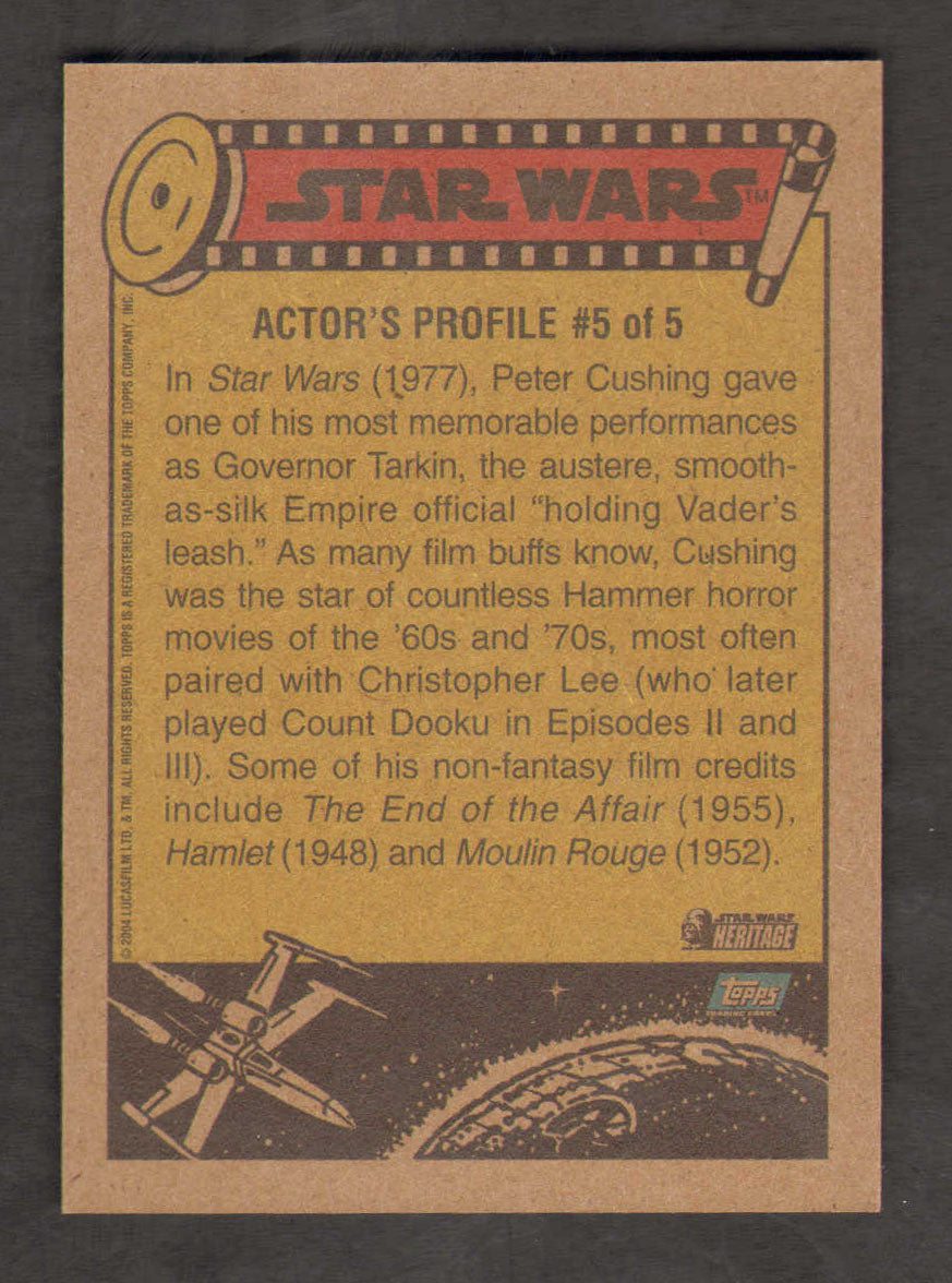 
                  
                    Garrick Hagon as Biggs Darklighter in Star Wars: A New Hope Signed Topps Trading Card #5
                  
                