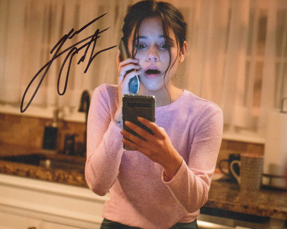 Jenna Ortega as Tara Carpenter in Scream Signed 8x10 Photo