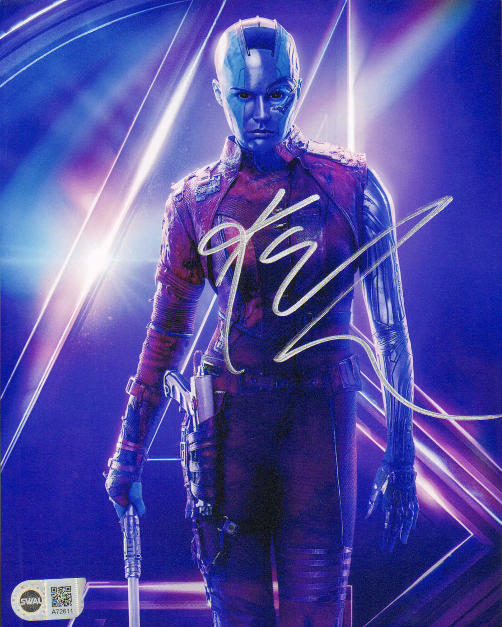 Karen Gillan as Nebula in Avengers: Endgame (SWAU) Signed 8x10 Photo