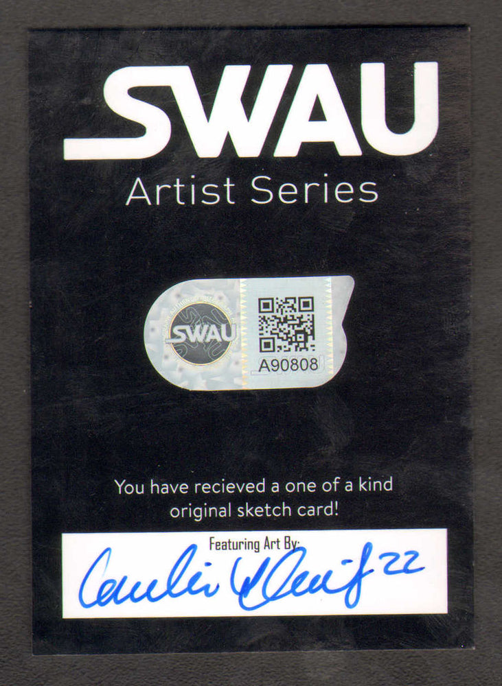 
                  
                    Natalie Portman as Padmé Amidala in Star Wars Signed SWAU Artist Series Trading Card by Candice Dailey
                  
                