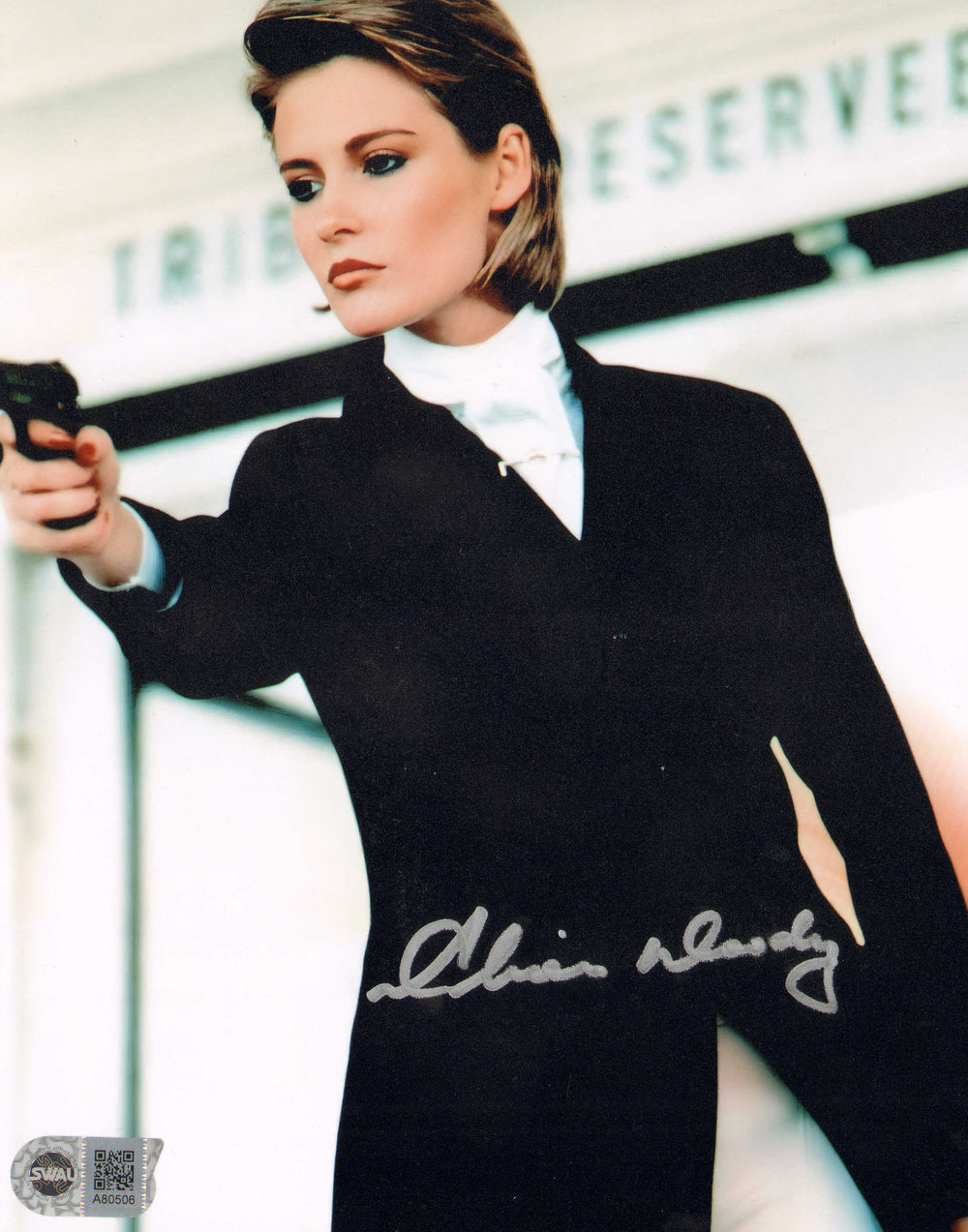 Alison Doody as Jenny Flex in James Bond 007: A View to a Kill (SWAU) Signed 8x10 Photo