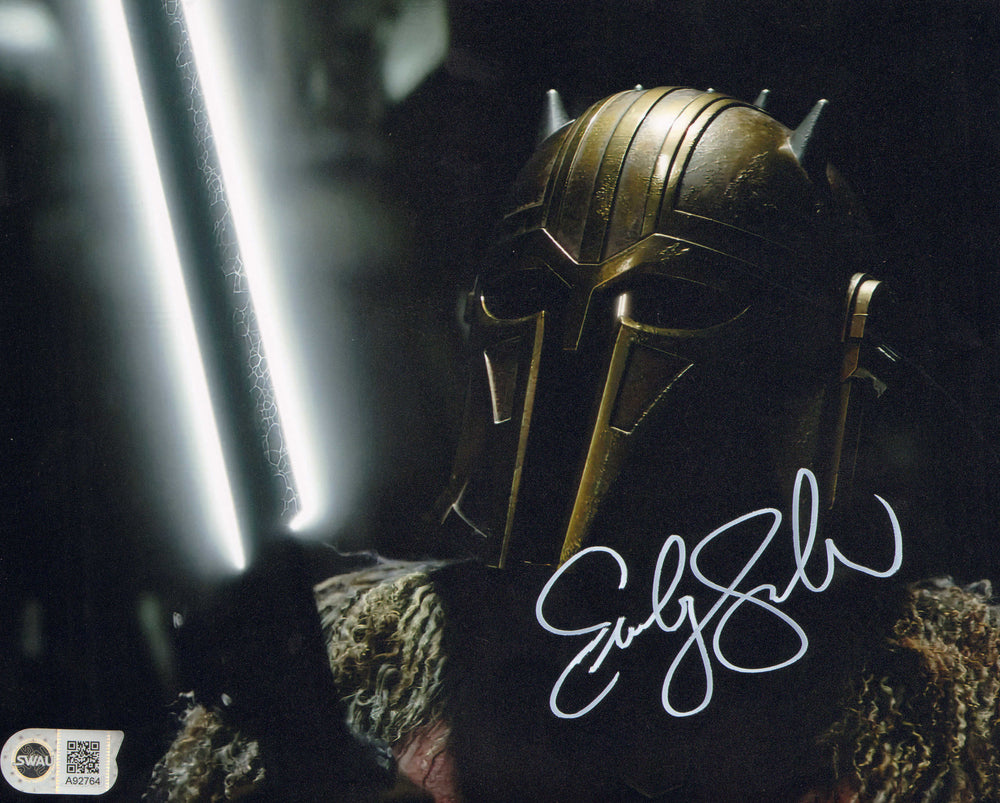 Emily Swallow as the Armorer in Star Wars: The Mandalorian (SWAU) Signed 8x10 Photo