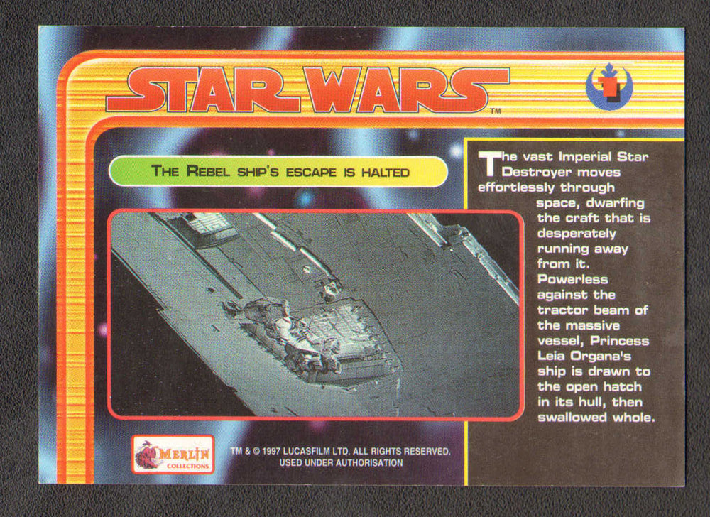 
                  
                    John Williams Composer of Star Wars: A New Hope Star Destroyer Opening Shot 1997 Signed Merlin Trading Card
                  
                