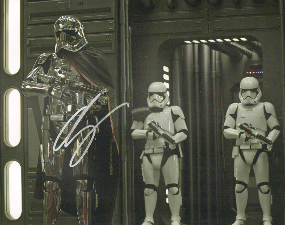 Gwendoline Christie as Captain Phasma in Star Wars: The Force Awakens Signed 11x14 Photo