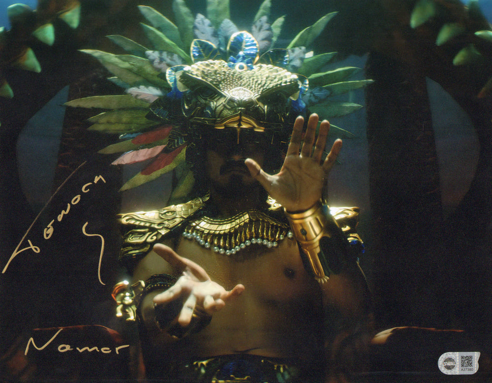 Tenoch Huerta as King Namor in Black Panther: Wakanda Forever (SWAU) Signed 8x10 Photo with Character Name
