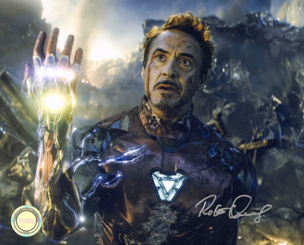 Robert Downey Jr as Tony Stark / Iron Man in Avengers: Endgame (SWAU) Signed 8x10 Photo