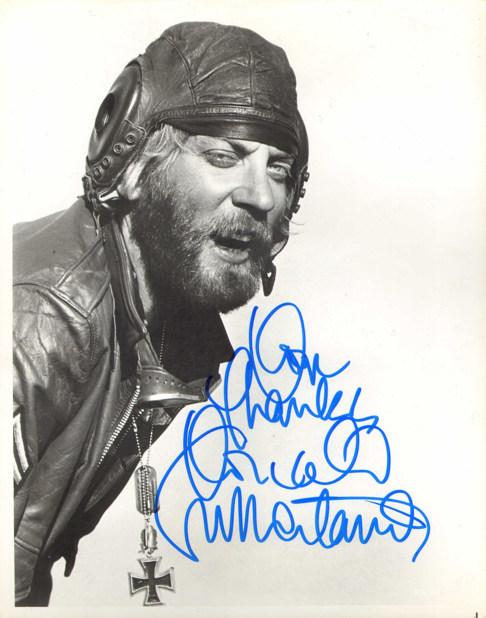 Donald Sutherland as Sgt. Oddball in Kelly's Heroes Signed 8x10 Photo
