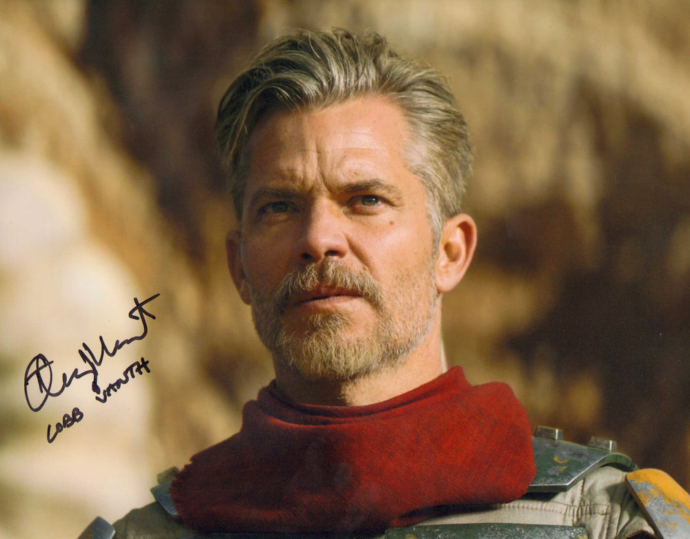 Timothy Olyphant as Cobb Vanth in Star Wars: The Mandalorian Signed 11x14 Photo with Character Name