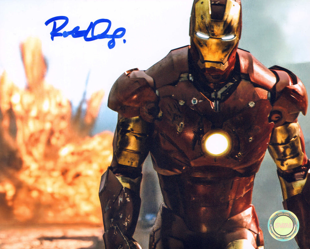 Robert Downey Jr. as Iron Man in Iron Man (SWAU) Signed 8x10 Photo