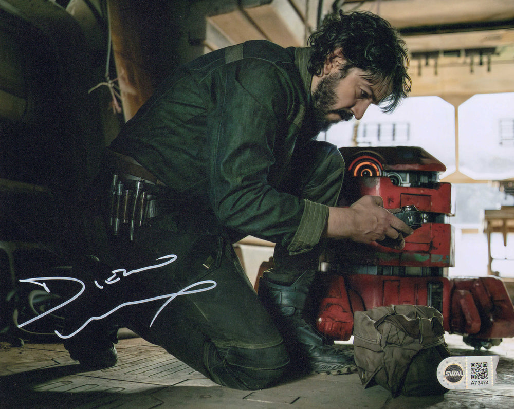 Diego Luna as Cassian Andor in Star Wars: Andor (SWAU) Signed 8x10 Photo