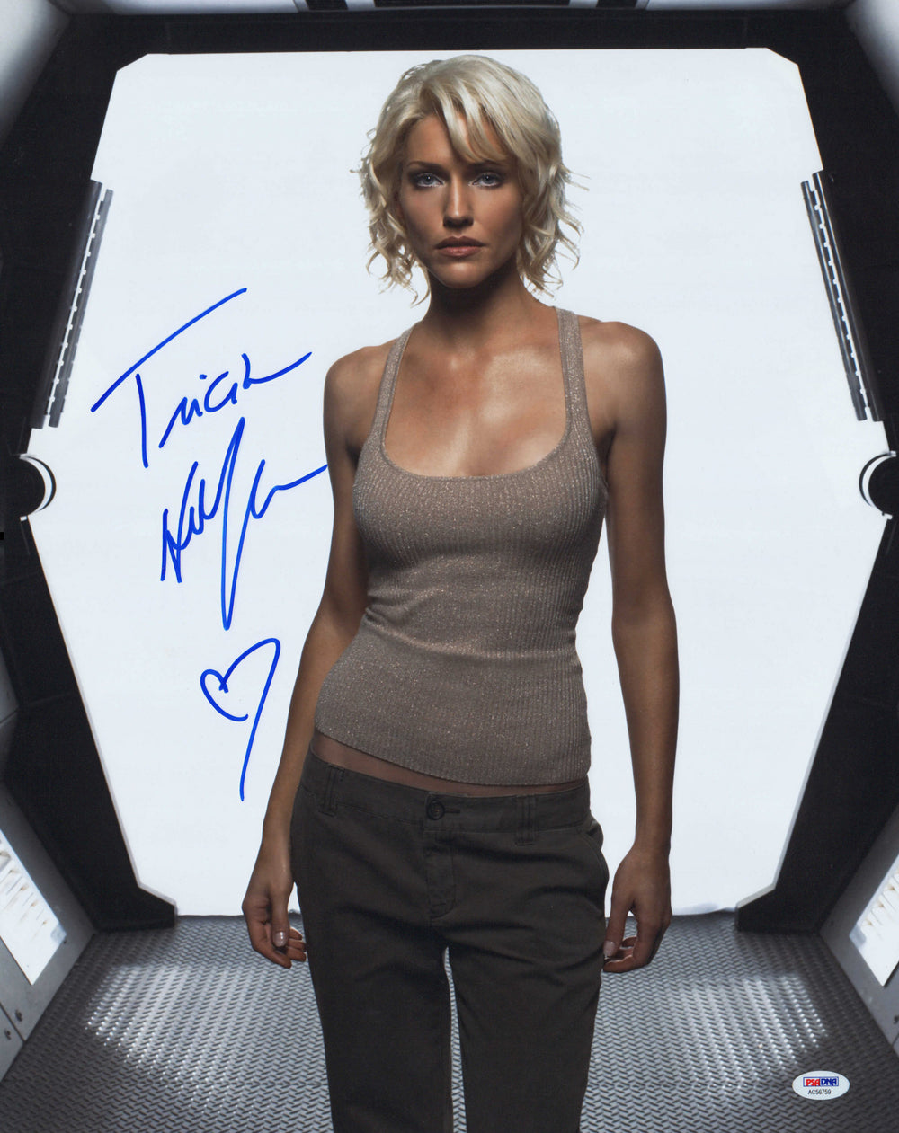 Tricia Helfer from Battlestar Galactica Sexy Signed 16x20 Photo – SWAU  Auction