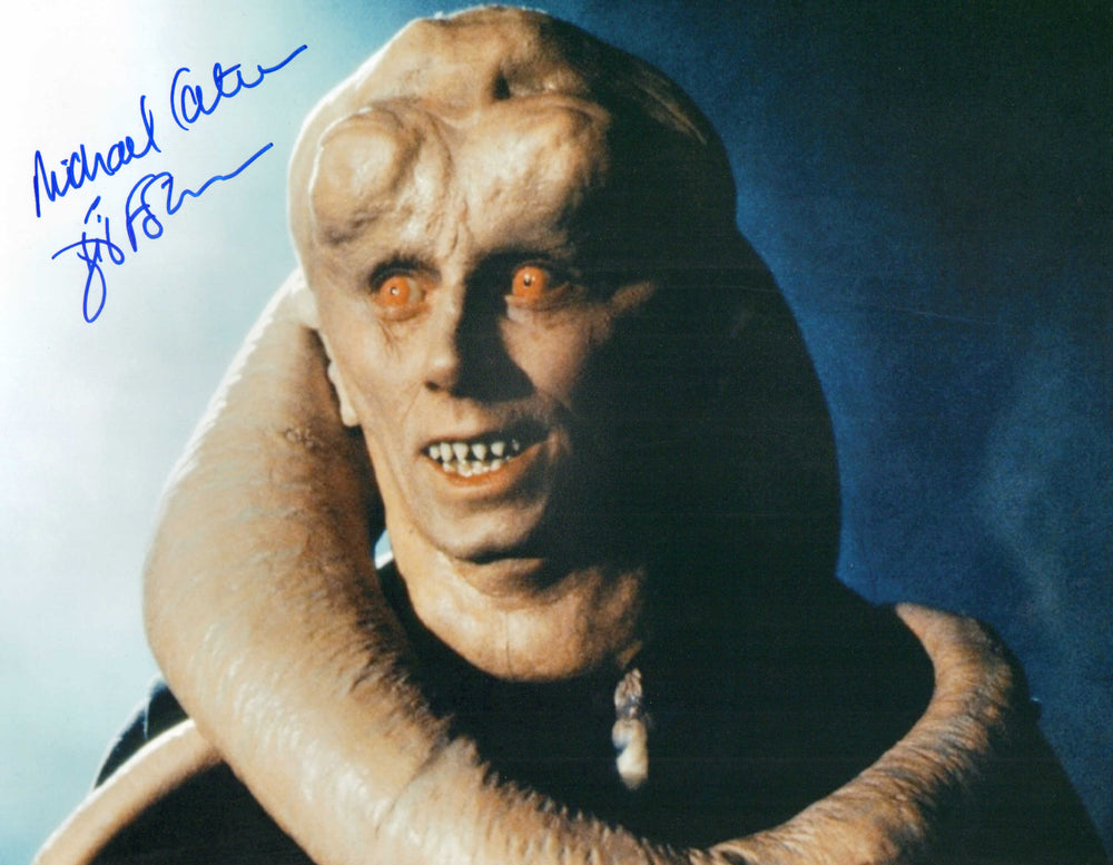 Michael Carter as Bib Fortuna in Star Wars: Return of the Jedi Signed 11x14 Photo