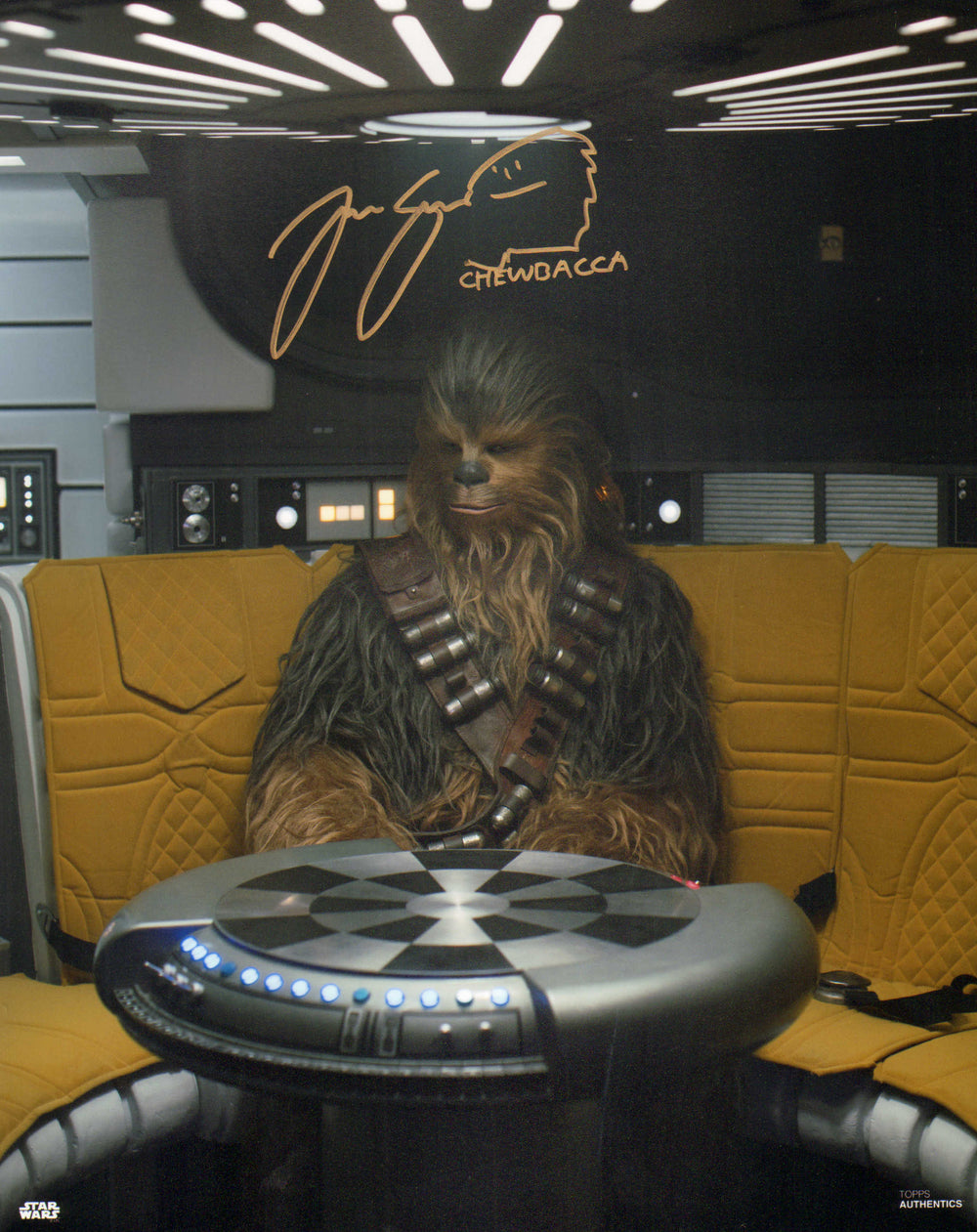Joonas Suotamo as Chewbacca in Solo: A Star Wars Story (Topps Authentics) Signed 11x14 Photo with Character Name