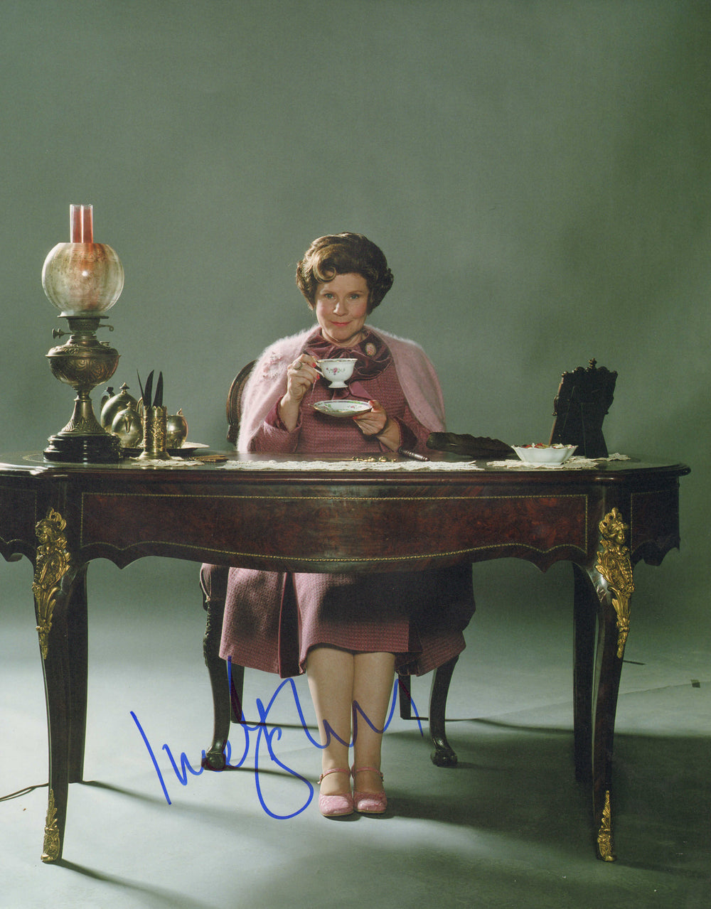 Imelda Staunton as Dolores Umbridge in Harry Potter & the Order of the Phoenix Signed 11x14 Photo