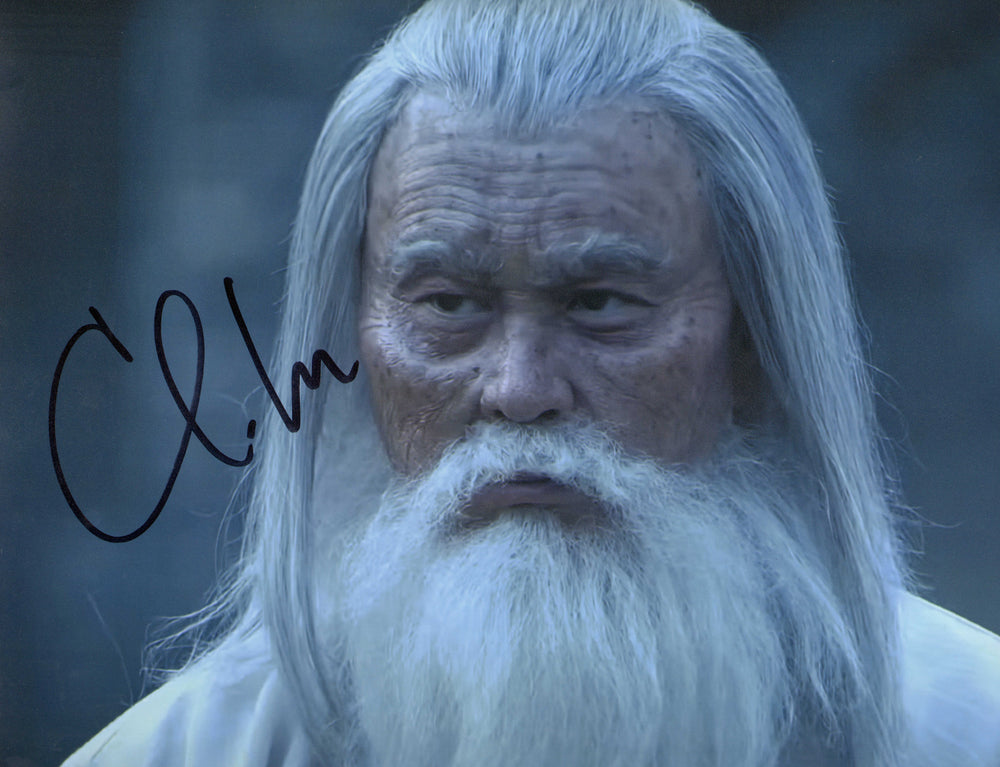 C.S. Lee as Master Kim Sun-Yung in Cobra Kai Signed 11x14 Photo