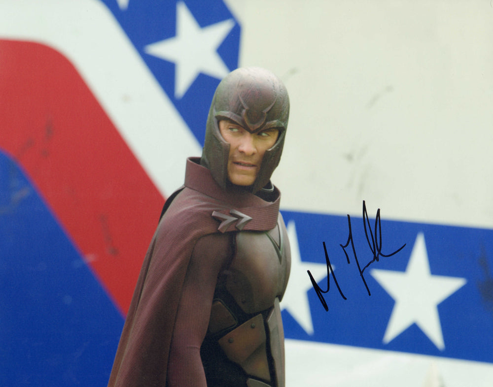 Michael Fassbender as Magneto in X-Men: Days of Future Past Signed 11x14 Photo