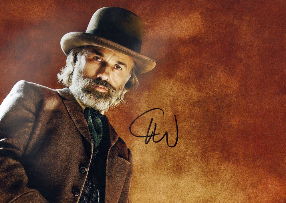 Christoph Waltz as Dr. King Schultz in Django Unchained Signed 8x12 Photo