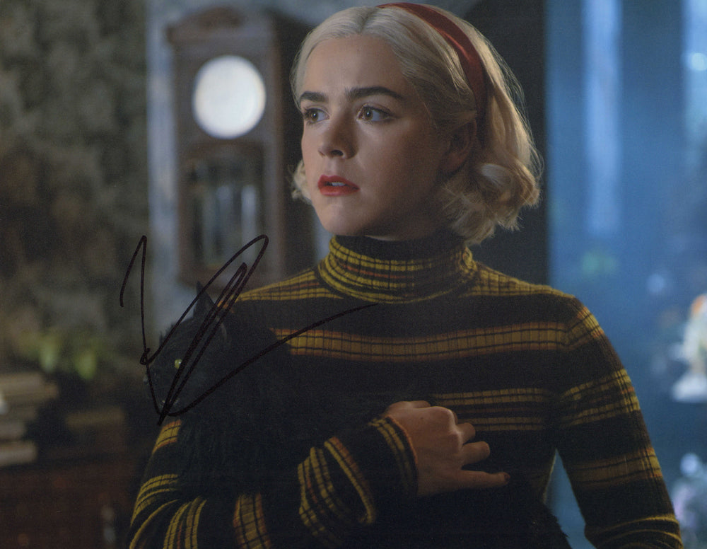 Kiernan Shipka as Sabrina Spellman in The Chilling Adventures of Sabrina Signed 11x14 Photo