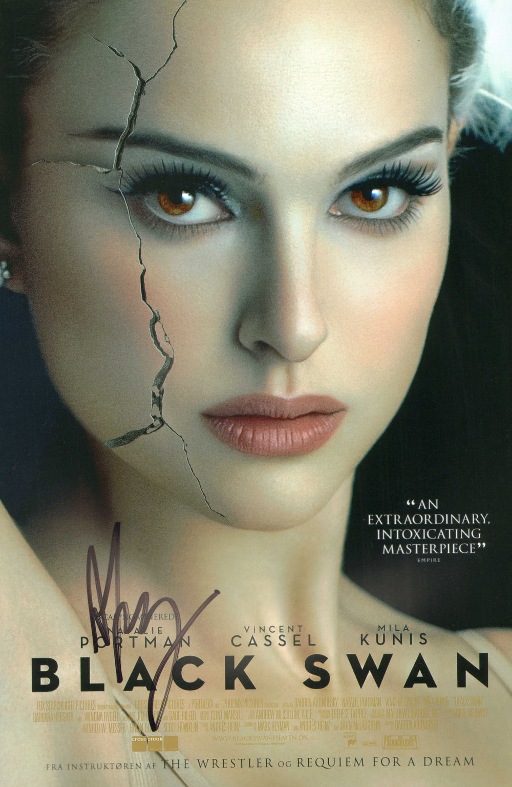 Darren Aronofsky Director of Black Swan Signed 8x12 Mini Poster