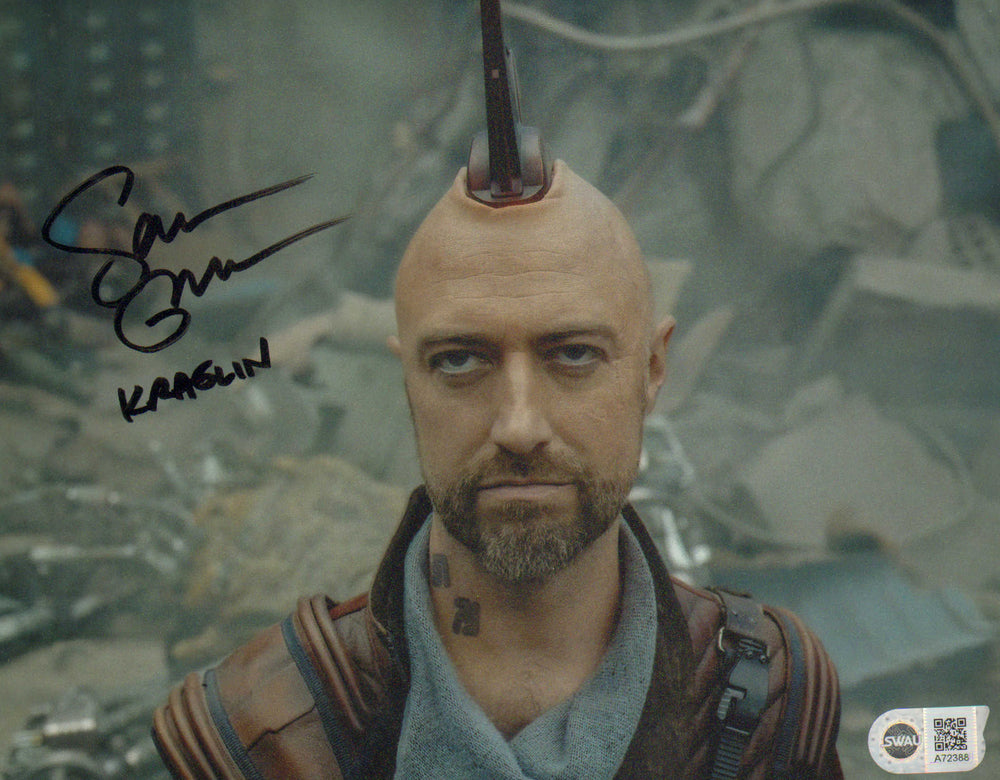 Sean Gunn as Kraglin Obfonteri in Guardians of the Galaxy Vol. 2 (SWAU) Signed 8x10 Photo with Character Name