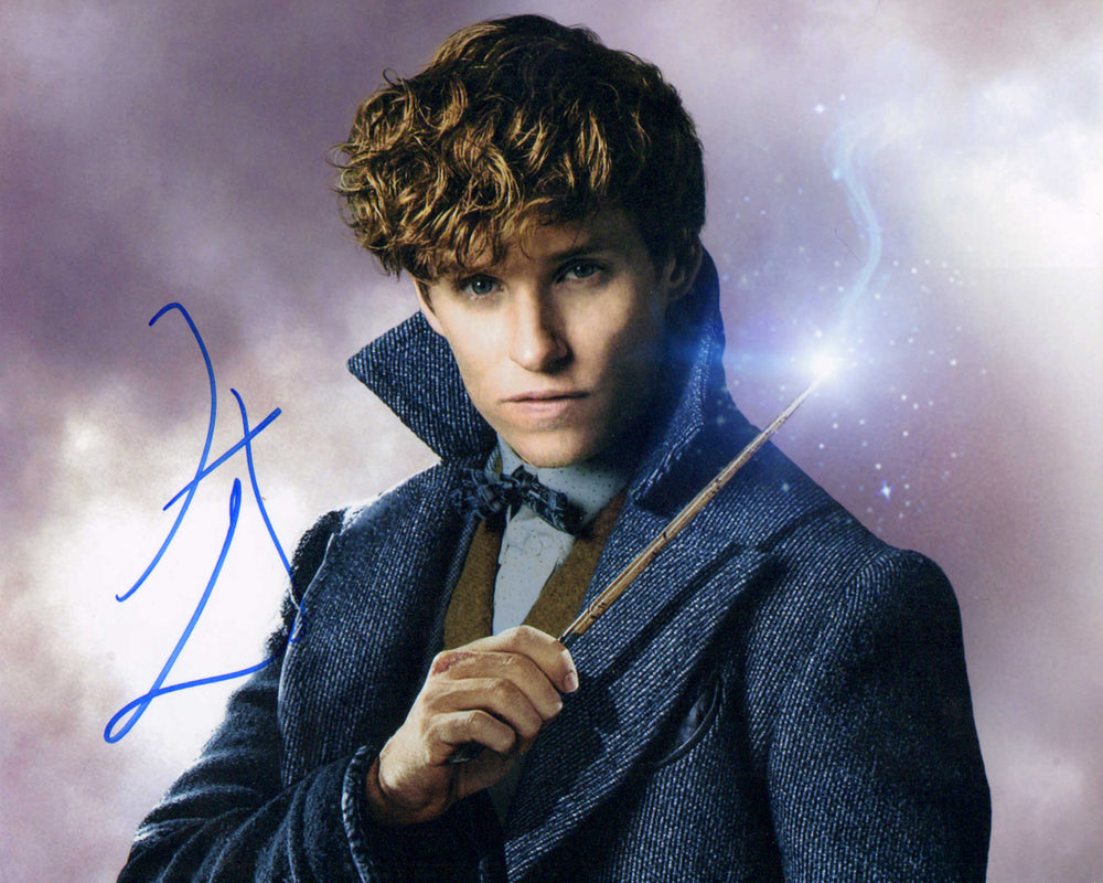 Eddie Redmayne as Newt Scamander in Fantastic Beasts and Where to Find Them Signed 8x10 Photo