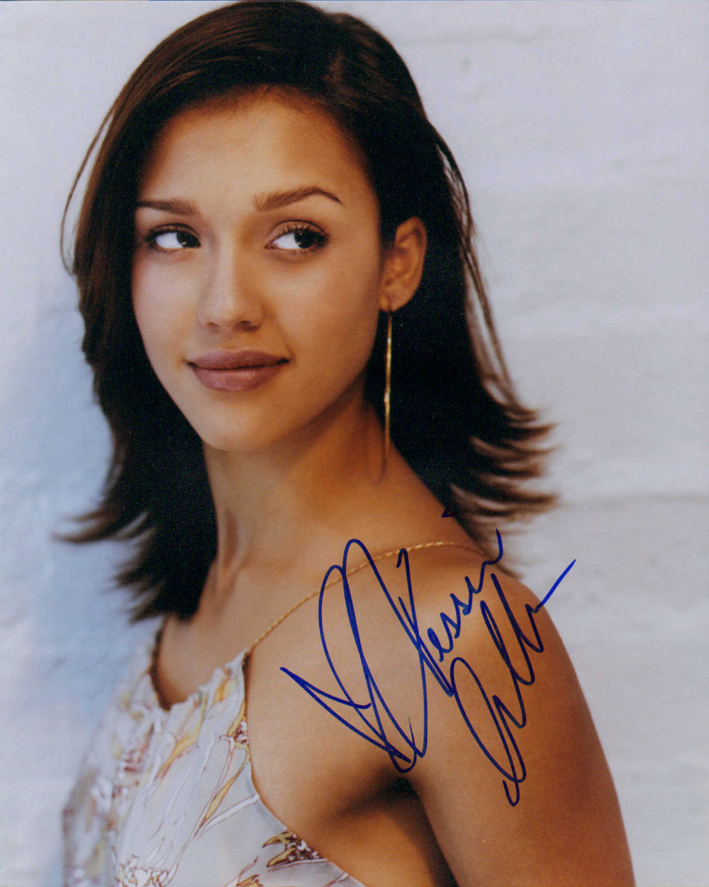 Jessica Alba from Fantastic Four & Sin City Signed 8x10 Photo
