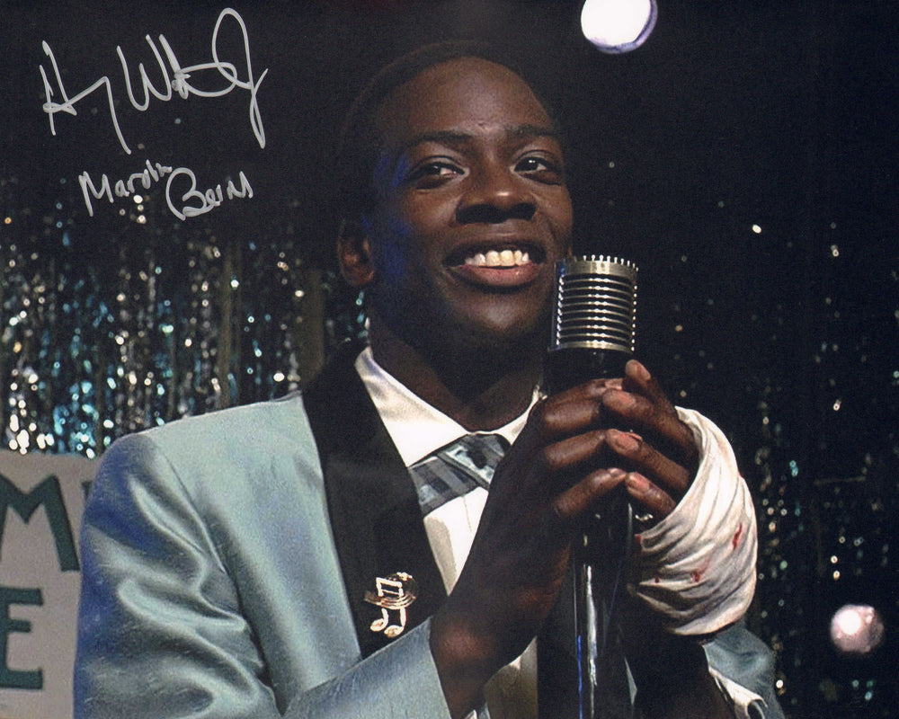 Harry Waters Jr. as Marvin Berry in Back to the Future Signed 8x10 Photo with Character Name