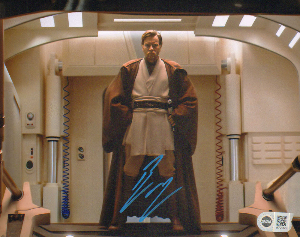 Ewan McGregor as Obi-Wan Kenobi in Star Wars Episode III: Revenge of the Sith (SWAU) Signed 8x10 Photo