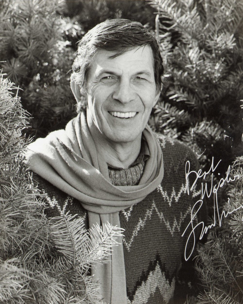 Leonard Nimoy from Star Trek Signed 8x10 Photo