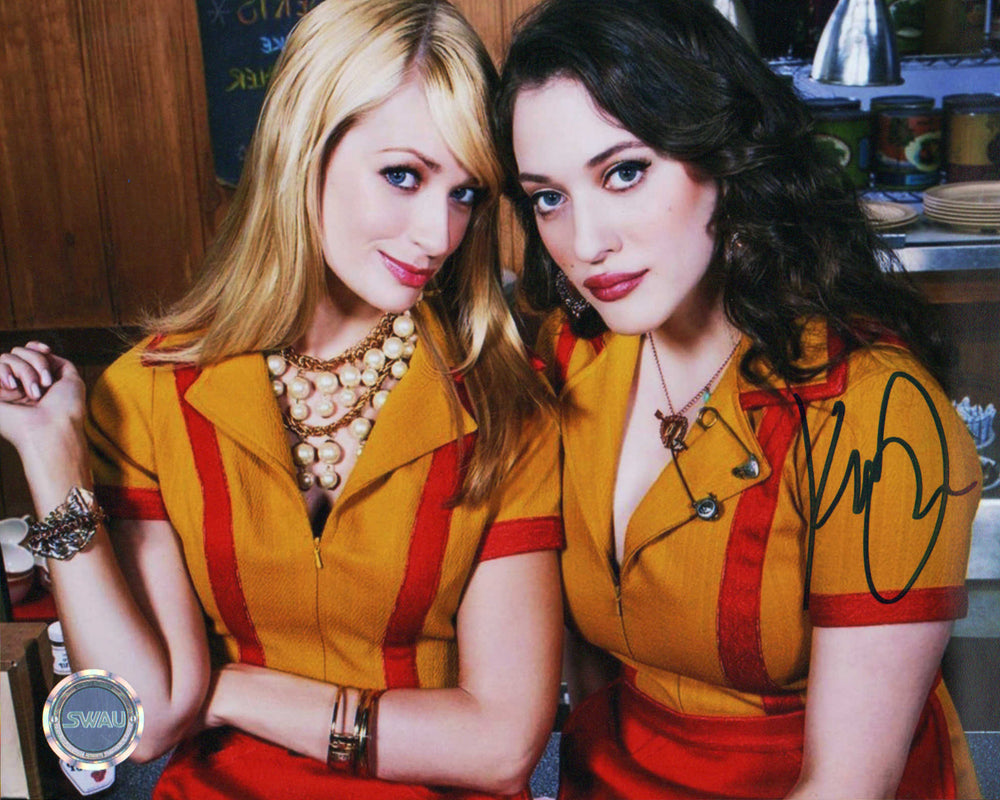 Kat Dennings as Max Black in 2 Broke Girls (SWAU) Signed 8x10 Photo