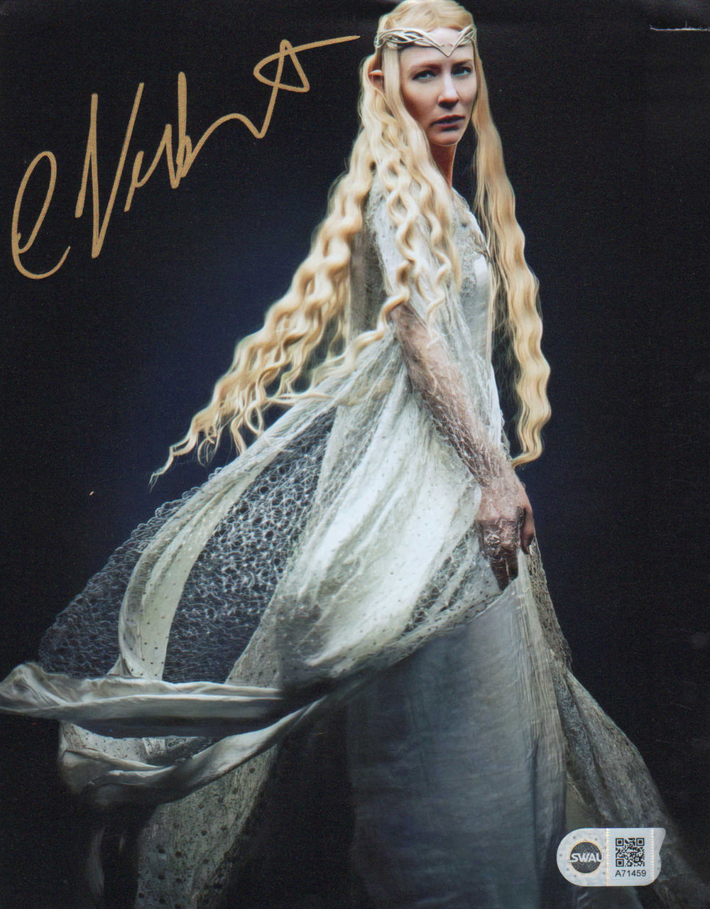 Cate Blanchett as Galadriel in The Hobbit: An Unexpected Journey (SWAU) Signed 8x10 Photo