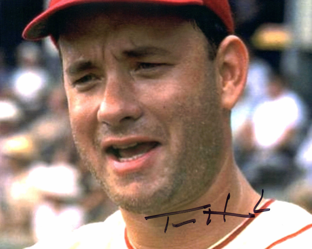 Tom Hanks as Jimmy Dugan in A League of Their Own Signed 8x10 Photo