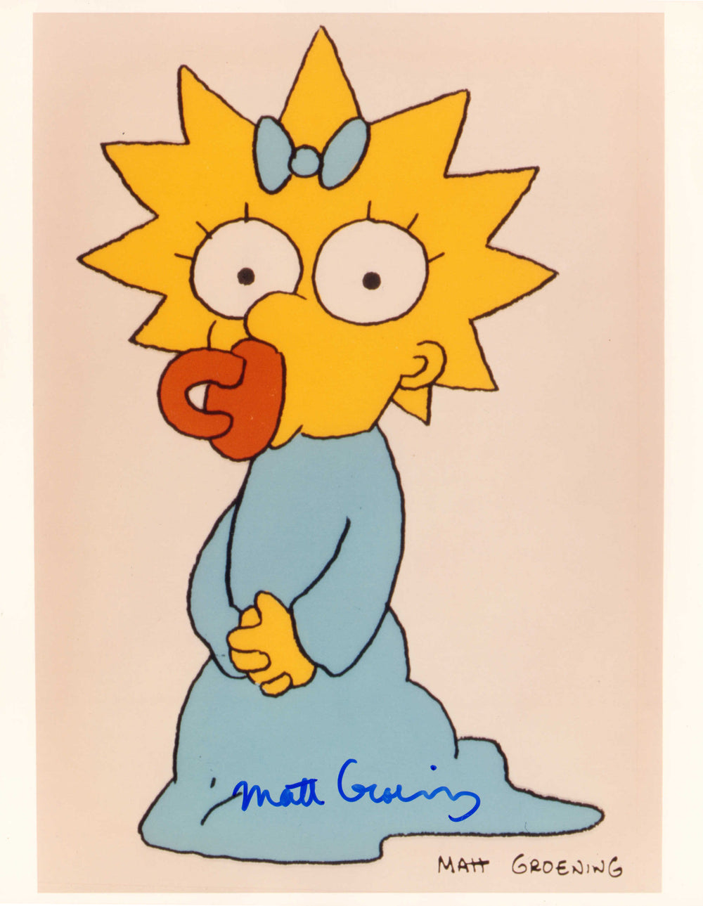 Matt Groening Creator of The Simpsons Signed 8x10 Photo