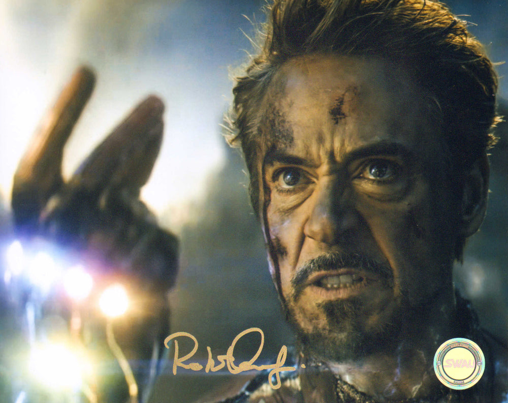 Robert Downey Jr as Tony Stark/Iron Man in Avengers: Endgame (SWAU) Signed 8x10 Photo