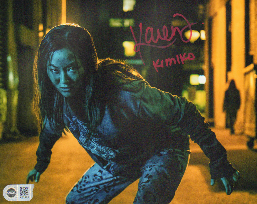 Karen Fukuhara as Kimiko Miyashiro / The Female in The Boys (SWAU) Signed 8x10 Photo with Character Name