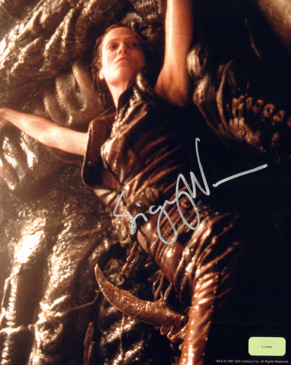 Sigourney Weaver as Ripley in Alien (Celebrity Authentics) Signed 8x10 Photo