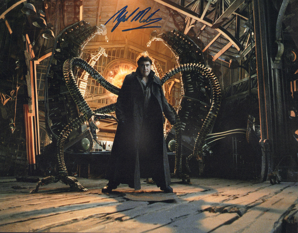 Alfred Molina as Doctor Octopus in Spider-Man 2 Signed 11x14 Photo