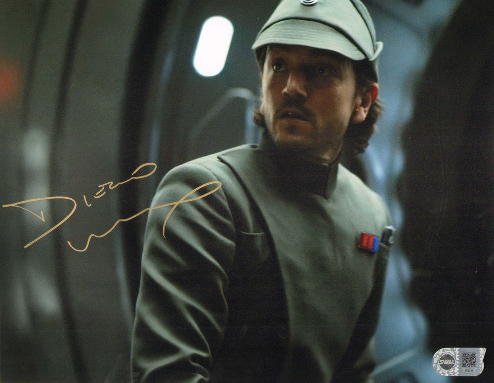 Diego Luna as Cassian Andor in Rogue One: A Star Wars Story (SWAU) Signed 11x14 Photo