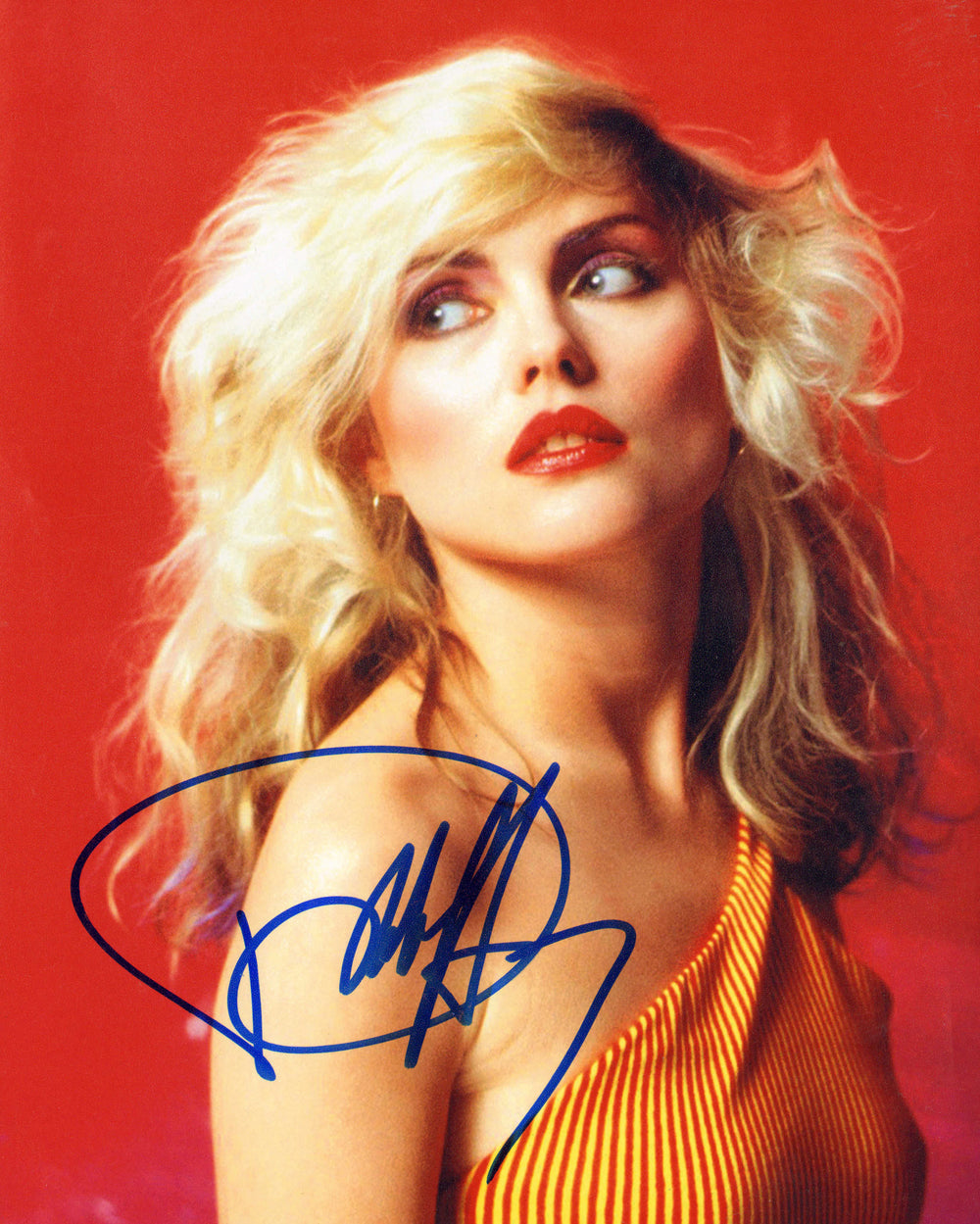 Debbie Harry Singer of Blondie Signed 8x10 Photo