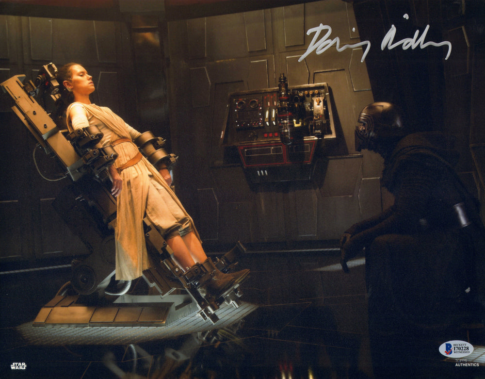 Daisy Ridley as Rey in Star Wars: The Force Awakens (Beckett) Signed 11x14 Photo