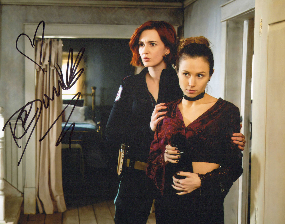 Dominique Provost-Chalkley as Waverly Earp in Wynonna Earp Signed 8x10 Photo
