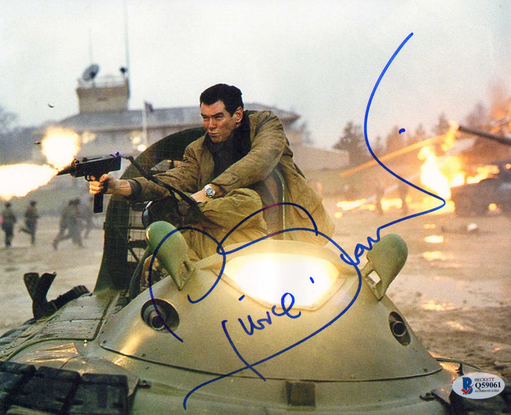 Pierce Brosnan as James Bond 007 in Die Another Day (Beckett) Signed 8x10 Photo