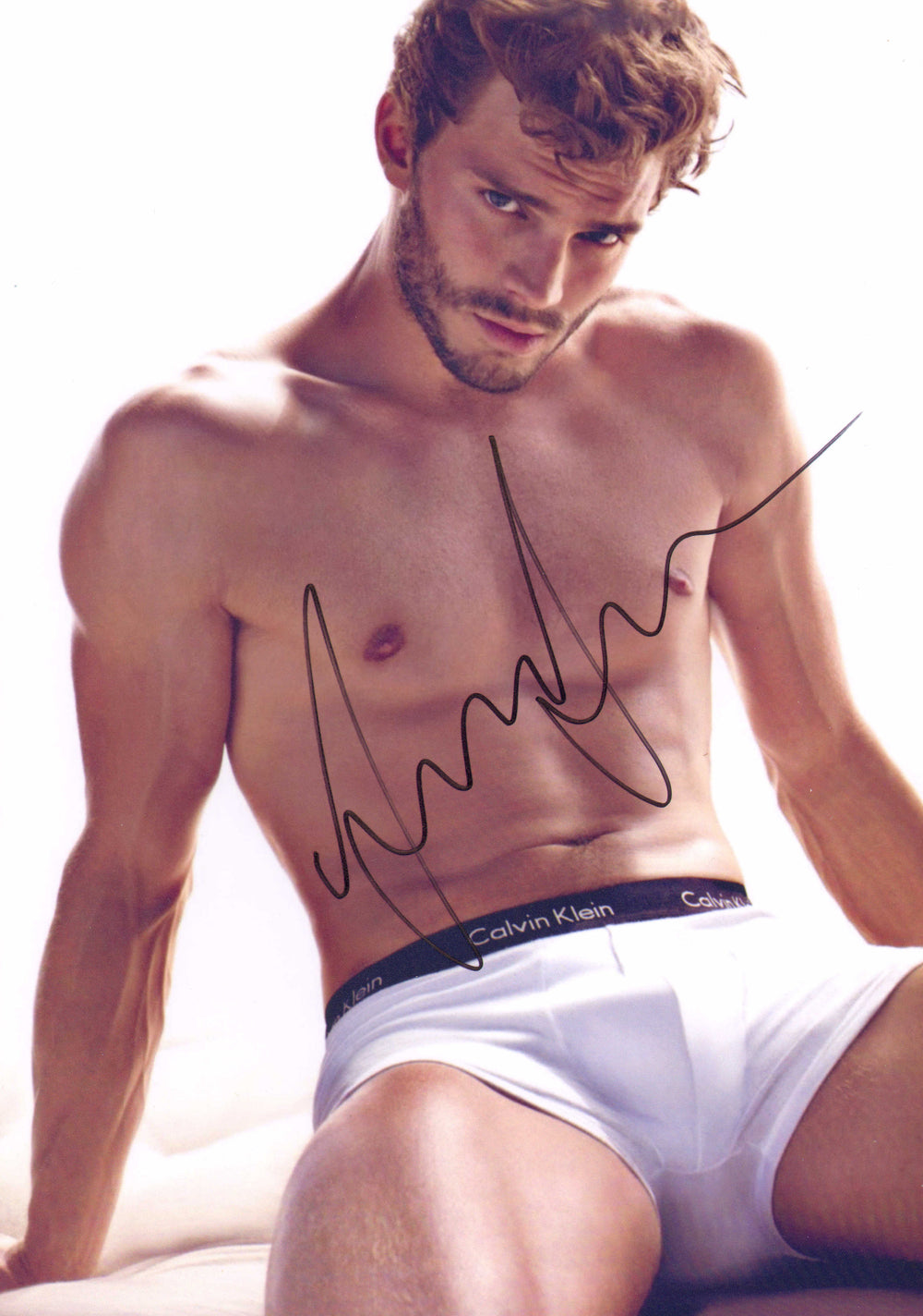 Jamie Dornan from Fifty Shades of Grey, Belfast, & The Fall Sexy Signed 8.25x11.75 Photo