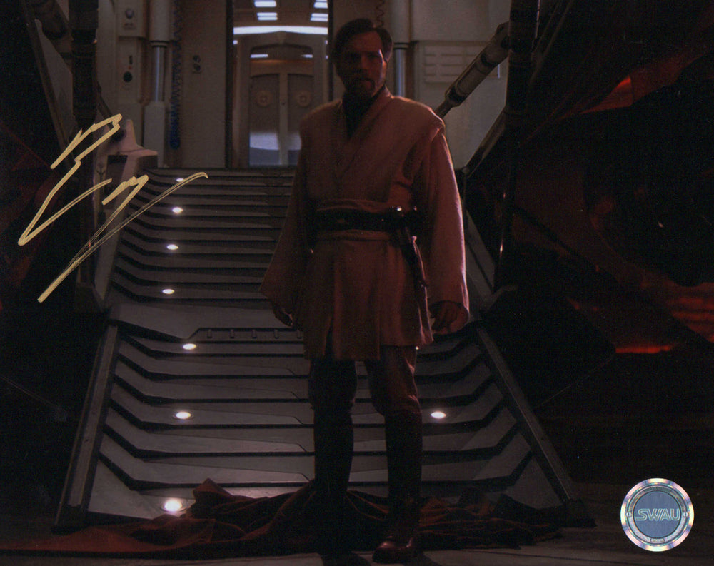 Ewan McGregor as Obi-Wan Kenobi in Star Wars Episode III: Revenge of the Sith (SWAU) Signed 8x10 Photo